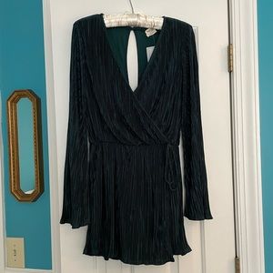 Emerald Green Romper